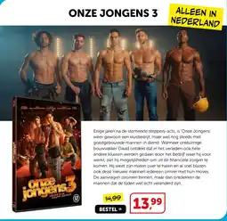 Boekenvoordeel Onze jongens3 aanbieding