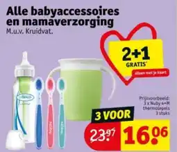 Kruidvat Alle babyaccessoires en mamaverzorging aanbieding