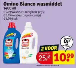 Kruidvat Omino bianco wasmiddel aanbieding