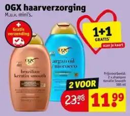 Kruidvat OGX haarverzorging aanbieding