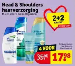 Kruidvat Head & shoulders haarverzorging aanbieding