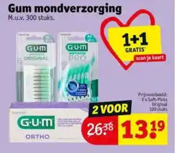 Kruidvat Gum mondverzorging aanbieding