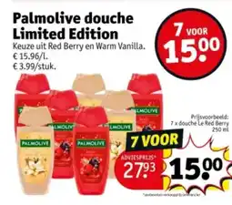 Kruidvat Palmolive douche limited edition aanbieding
