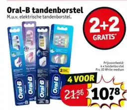 Kruidvat Oral-B tandenborstel aanbieding