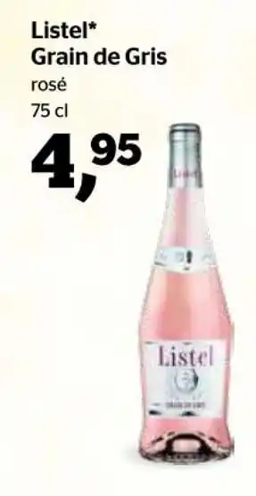 Spar Listel grain de gris rosé aanbieding