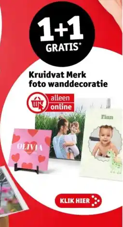 Kruidvat Kruidvat merk foto wanddecoratie aanbieding
