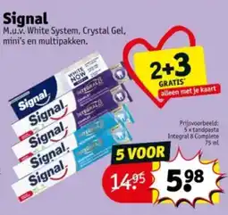 Kruidvat Signal aanbieding