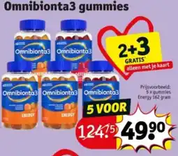 Kruidvat Omnibionta3 gummies aanbieding