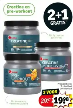 Kruidvat Kruidvat pre-workout aanbieding