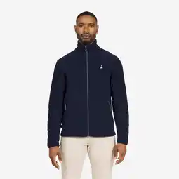 Decathlon Warme fleece jas voor zeilen heren Sailing 100 donkerblauw aanbieding