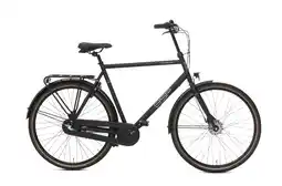 Decathlon BSP O-Seven N7 - Stadsfiets Heren - 61 cm - Onyx Black Matt aanbieding