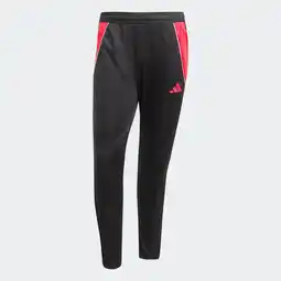 Decathlon Voetbal trainingsbroek voor volwassenen Tiro 24 zwart rood aanbieding