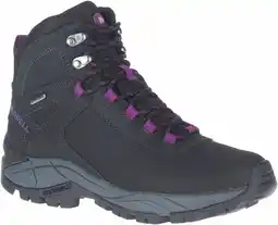 Decathlon Sportschoenen Merrell Vego Dames Zwart Leer aanbieding