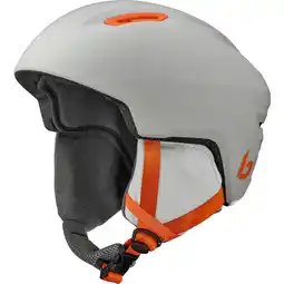Decathlon Skihelm ATMOS YOUTH Grey Orange Matte aanbieding