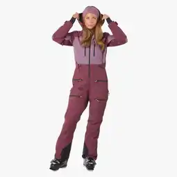 Decathlon Dames skiën winter overall waterdicht winddicht ademend freeride ii aanbieding