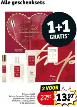 Kruidvat Alle geschenksets aanbieding