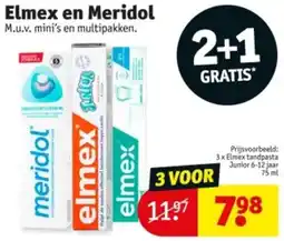 Kruidvat Elmex en Meridol aanbieding