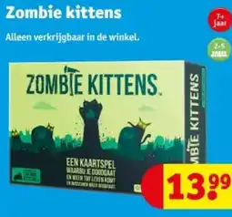 Kruidvat Zombie kittens aanbieding