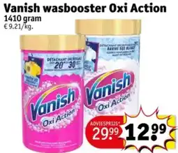 Kruidvat Vanish wasbooster Oxi Action aanbieding