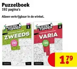 Kruidvat Puzzelboek aanbieding
