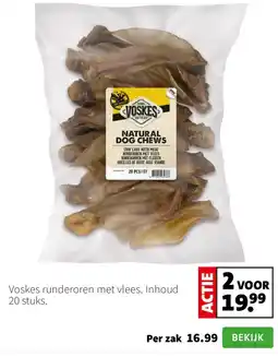 Intratuin Voskes runderoren met vlees aanbieding
