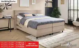 Woonsquare Boxspring Sunrise aanbieding