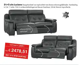 Woonsquare 312+2 zits Luciano aanbieding