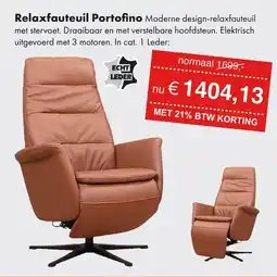 Woonsquare Relaxfauteuil Portofino aanbieding