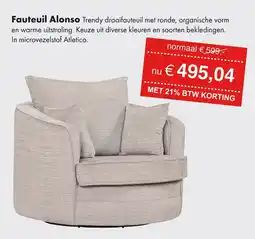 Woonsquare Fauteuil Alonso aanbieding