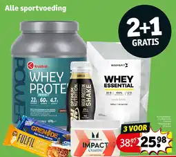 Kruidvat 3 x Myprotein creatine Monohydrate 170 gram aanbieding