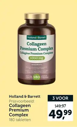 Holland & Barrett Holland&barrett collageen premium complex collagène premium complexe aanbieding