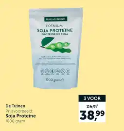 Holland & Barrett De Tuinen Soja Proteïne aanbieding