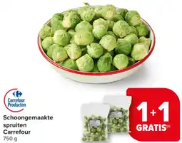 Carrefour Market Schoongemaakte spruiten Carrefour aanbieding