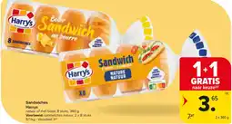 Carrefour Market Sandwiches Harrys aanbieding