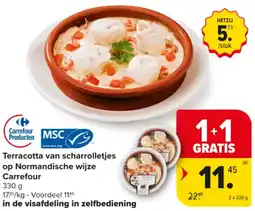 Carrefour Market Terracotta van scharrolletjes op Normandische wijze Carrefour aanbieding