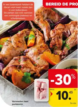 Carrefour Market Versneden heel Parkkonijn aanbieding