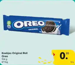 Carrefour Market Koekjes Original Roll Oreo aanbieding