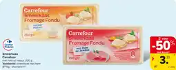Carrefour Market Smeerkaas Carrefour aanbieding