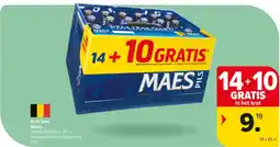 Carrefour Market Krat bier Maes aanbieding