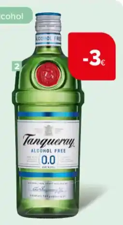 Carrefour Market Tanqueray zonder alcohol 0.0 % aanbieding