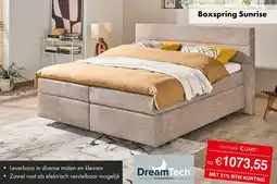 Woonsquare Boxspring Sunrise aanbieding