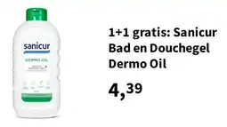 Plein.nl Sanicur Bad en Douchegel Dermo Oil aanbieding