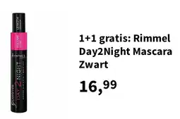 Plein.nl Rimmel Day2Night Mascara Zwart aanbieding