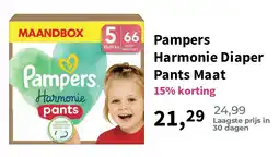 Plein.nl Pampers Harmonie Diaper Pants Maat aanbieding