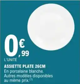 E.Leclerc Assiette Plate aanbieding
