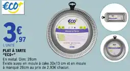 E.Leclerc L'unité Plat à Tarte Eco+ aanbieding