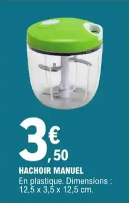 E.Leclerc Hachoir Manuel aanbieding