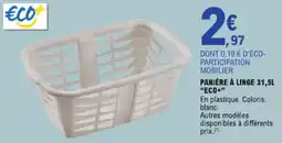 E.Leclerc Panière à Linge Eco+ aanbieding