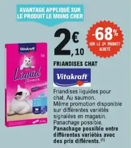 E.Leclerc Vitakraft Friandises Chat aanbieding