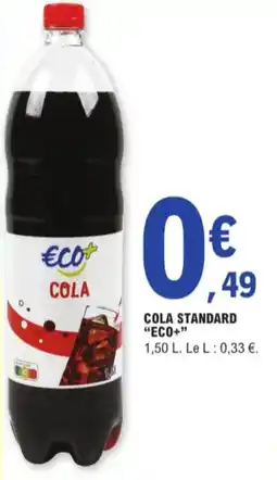 E.Leclerc Cola Standard Eco+ aanbieding